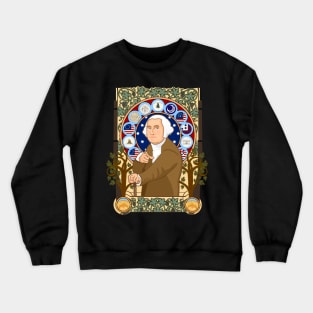 Under a Vine and Fig Tree (Large Design) Crewneck Sweatshirt